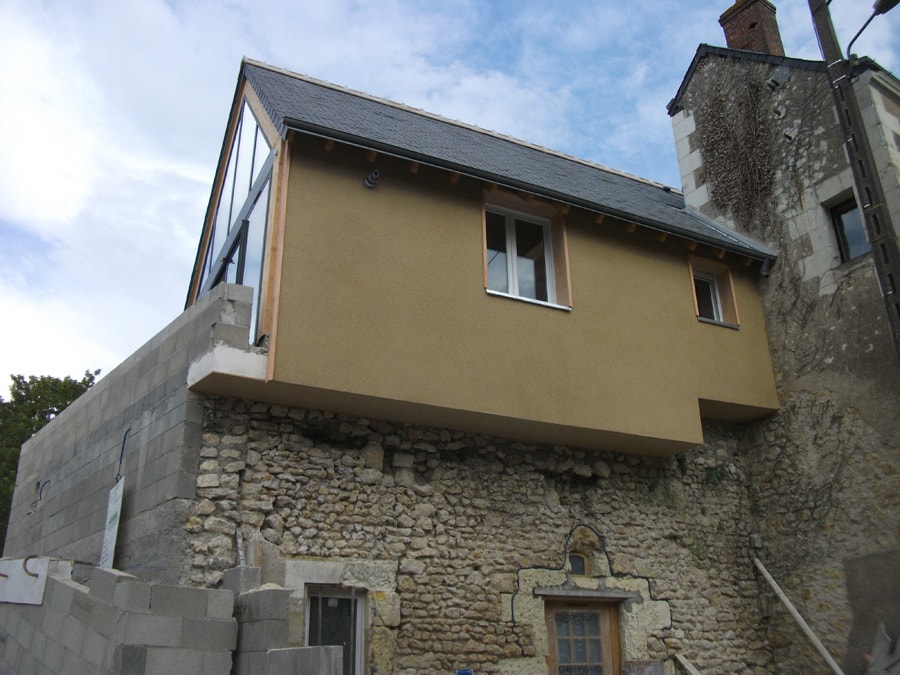 Charpente traditionnelle - Gîte